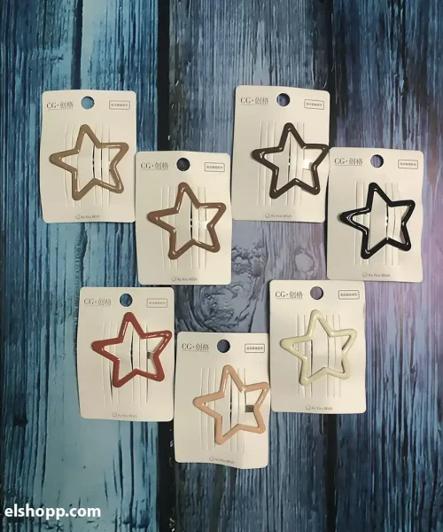 گیره مو ستاره ای