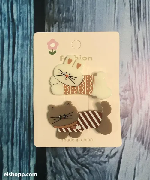 گیره مو گربه ای